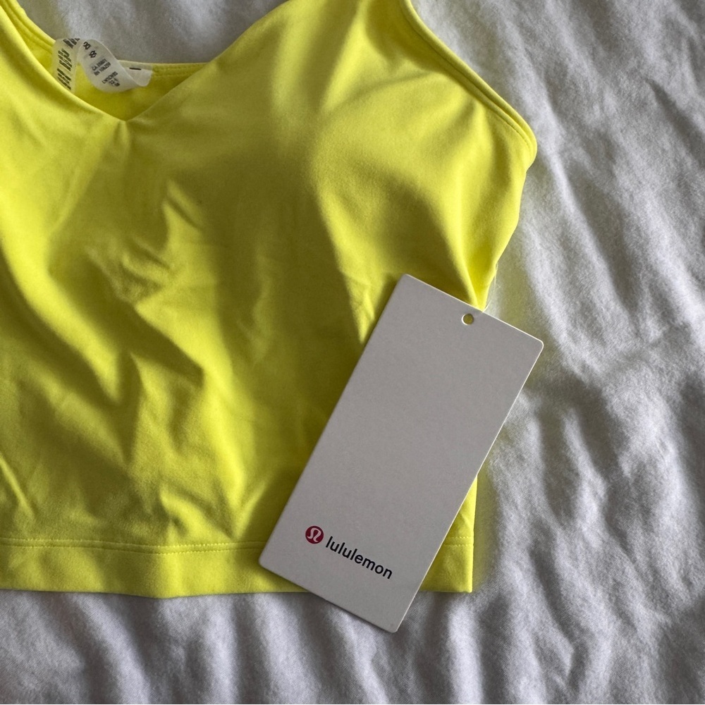 89 ๐๐ Lululemon Align Tank - Electric Lemon - Picture 6 of 8